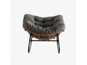 Fauteuil fixe  <strong></strong> Tissu gris