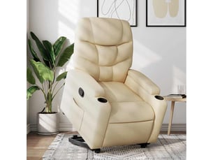 Fauteuil fixe  <strong></strong> Tissu beige