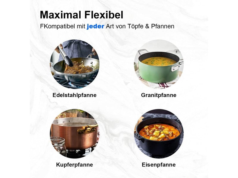 Plaque de cuisson gaz 2 feux, table de cuisson gaz 30 cm noire en verre trempé, 4200 w, encastrable, allumage électronique - Conforama W