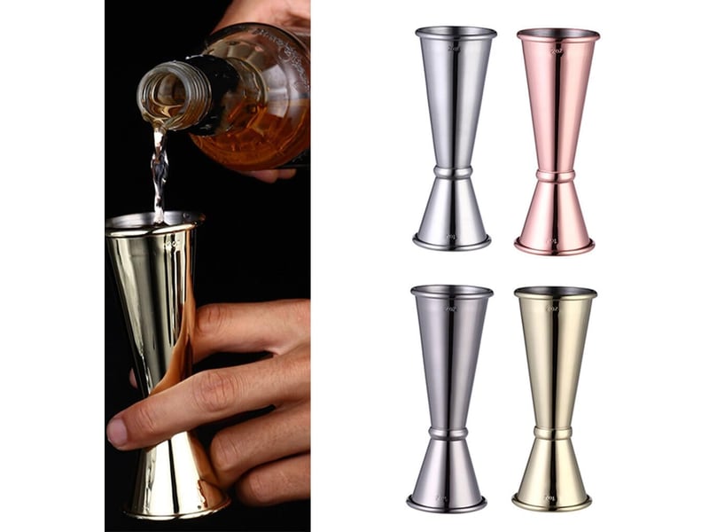 Doseur à cocktail en acier inoxydable - 3060 ml - pour maison, bar, barman - Conforama C