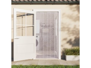 Rideau de porte transparent 300 mmx2,6 mm 25 m pvc cf43633