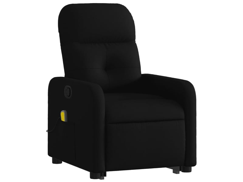  Fauteuil de massage inclinable, fauteuil relax noir tissu shl23117  - Conforama C