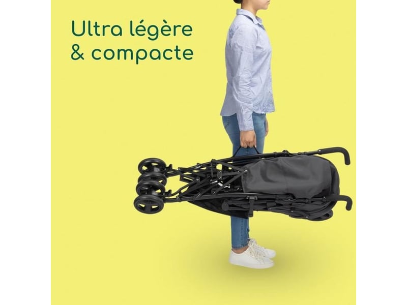 Poussette châssis compacte dusk mineral graphite 0-4 ans pliable dossier inclinable jusqu a 22 kg 1318153210 - Conforama C