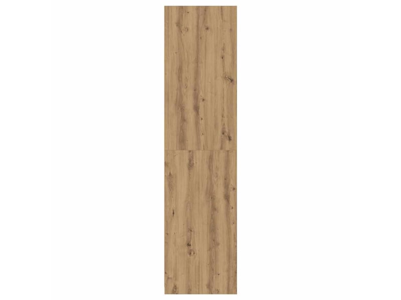  Garde-robe, armoire de rangement chêne artisanal 100x50x200 cm bois d'ingénierie shl64679  - Conforama E