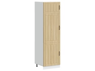 Meuble de rangement, armoire de cuisine lucca chêne sonoma bois d'ingénierie