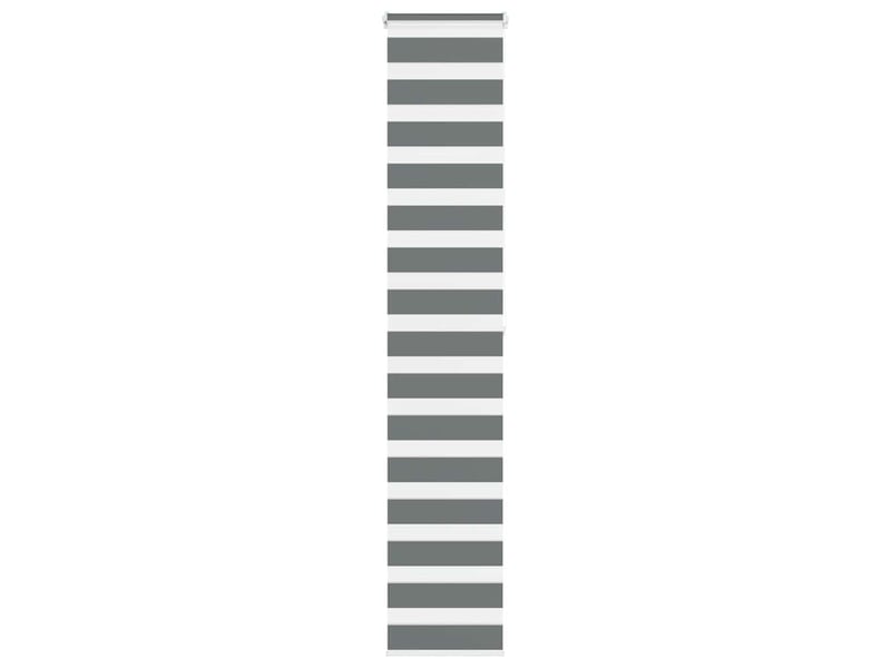  Store zèbre, store de fenêtre gris foncé largeur du tissu 45,9 cm polyester cf48602  - Conforama B