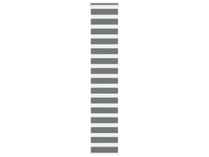 Store zèbre, store de fenêtre gris foncé largeur du tissu 45,9 cm polyester cf48602