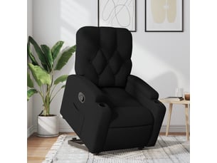 Fauteuil fixe <strong></strong> Tissu noir