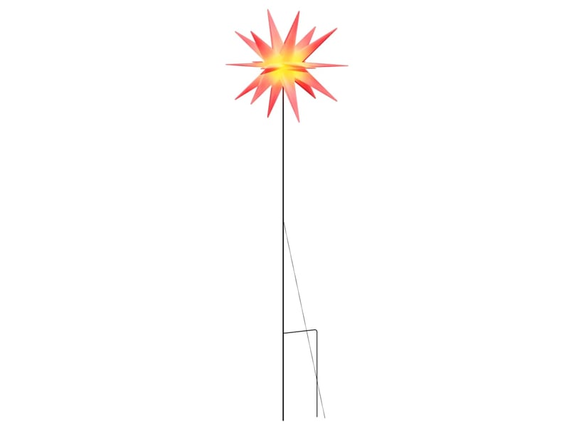  Lumière de noël avec piquet led pliable rouge 57 cm  - Conforama A