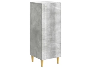 Buffet cuisine, meuble de rangement, bahut gris béton 33 x 34,5 x 90 cm bois d'ingénierie shl66893