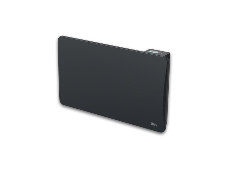  Radiateur inertie ceramique mural 1500w noir ip24 thermostat lcd fil pilote 6 WAR1756643538342 - Conforama A