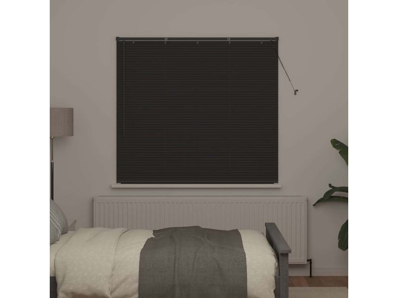  Store vénitien, store de fenêtre gris foncé 130 x 150 cm 25 mm aluminium cf47872  - Conforama C