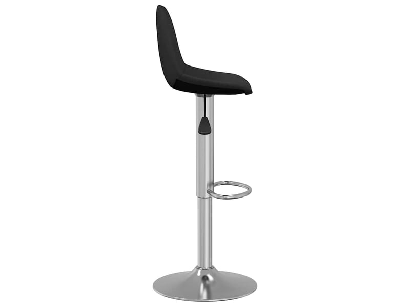  Lot de 2 tabouret de bar, chaise de bar noir tissu shl34942  - Conforama D