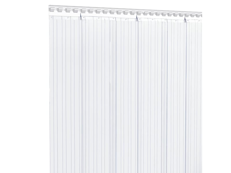  Rideau de porte transparent 200 mmx1,6 mm 25 m pvc cf43628  - Conforama C