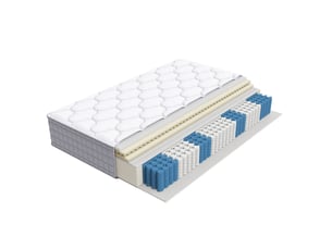 Matelas 180x200 cm HAVRYA Mousse soutien Medium épaisseur 25 cm