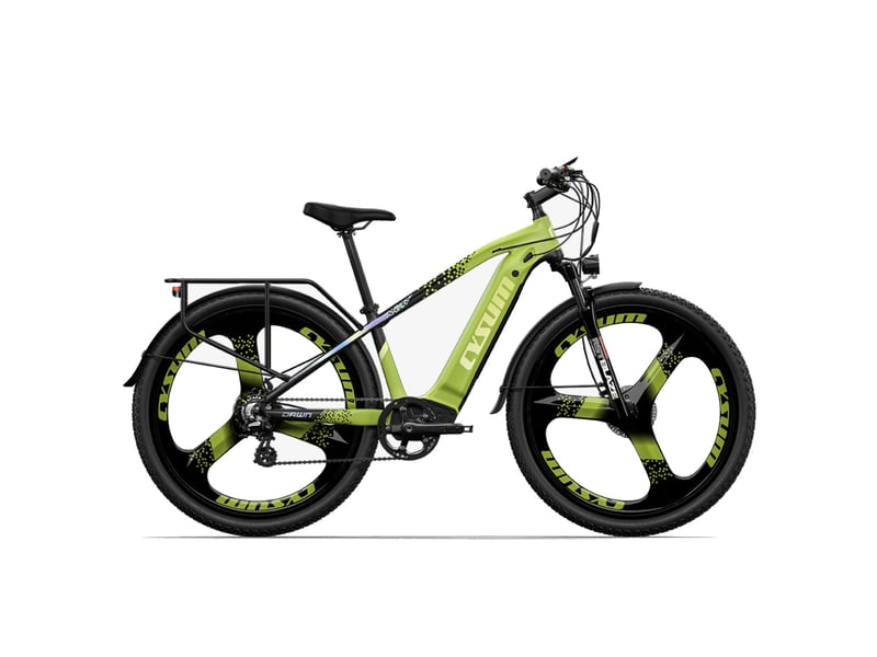  Vtt électrique cysum cm-520, 500 w, batterie 48 v 15 ah, vert CM-520 - Conforama C