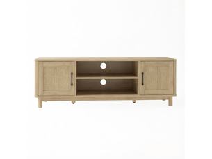 Meuble tv coloris bois clair 135 cm MODENVIE  