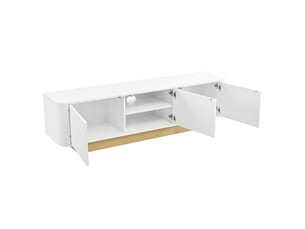 Meuble tv coloris blanc 170 cm MODENVIE  