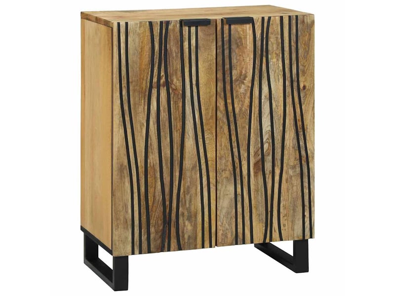  Ensemble de buffet 3 pc naturel 180 x 33 x 75 cm cf65486  - Conforama C