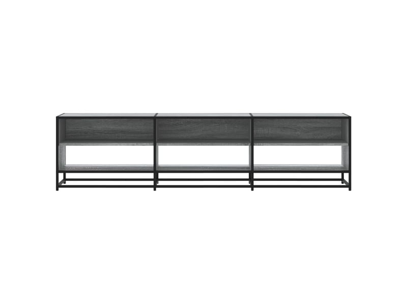 Meuble tv - banc tv - meuble de rangement sonoma gris 180x40x46 cm bois d'ingénierie  - Conforama D