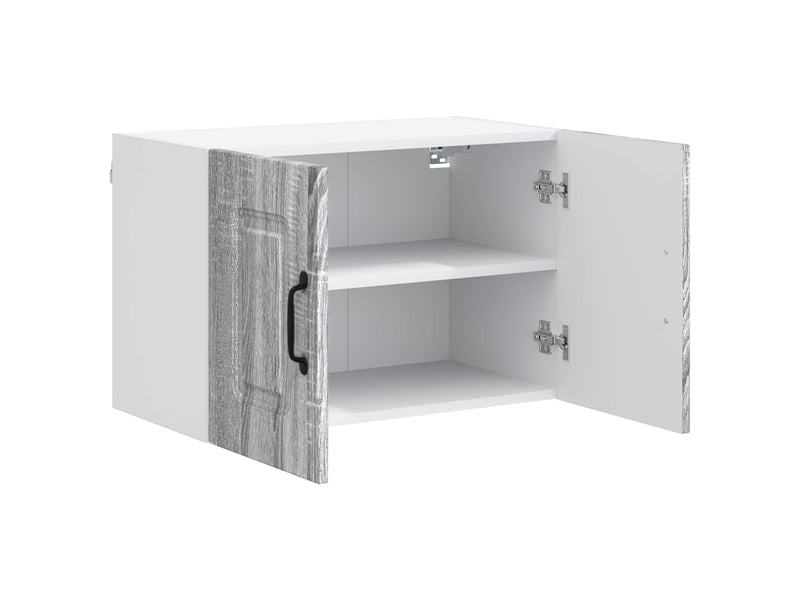  Meuble mural de cuisine | armoire de cuisine gris sonoma 60x31x40cm shl182  - Conforama E