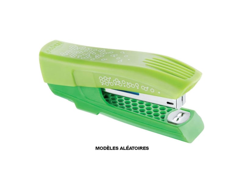  Agrafeuse de poche 15 feuilles capacités 43 mm couleurs assorties  - Conforama B