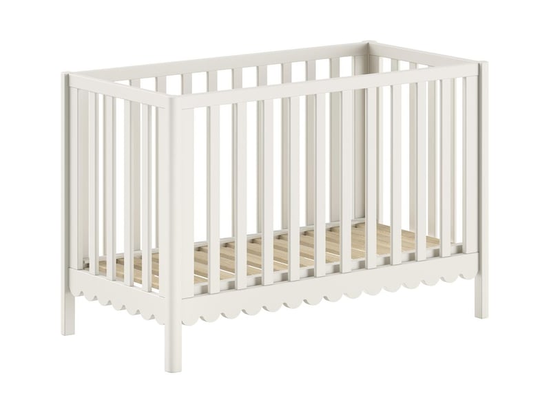  Ensemble chambre swingo lit bébé 60x120 + table à langer + armoire 2 portes clay SWCO0504 - Conforama D