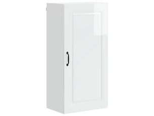 Meuble mural de cuisine | armoire de cuisine blanc brillant shl8633