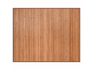 Tapis rectangulaire naturel 80x100 cm bambou - comfortxl