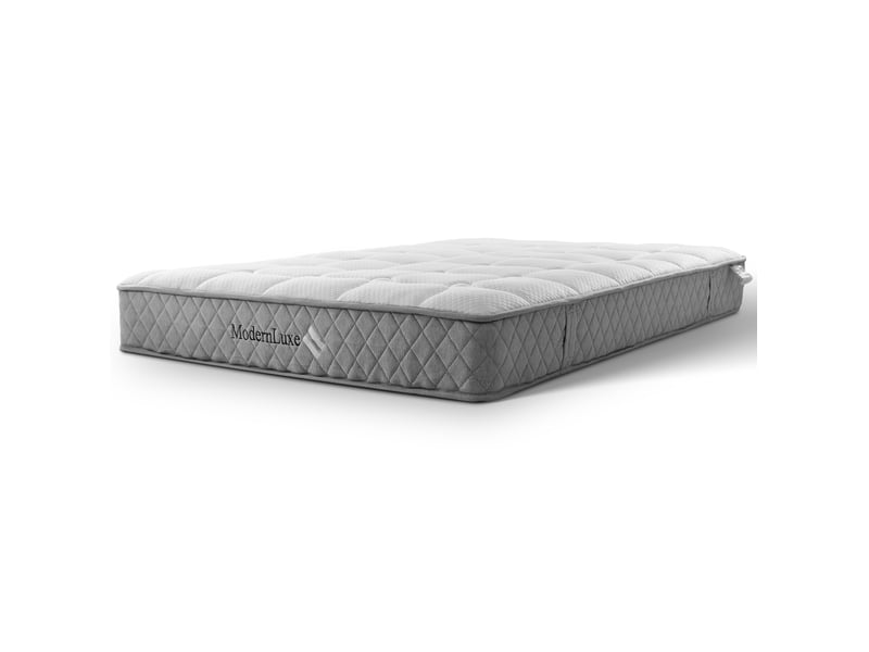  Matelas 160x200 cm 7 zones à ressorts ensachés et mousse froide h3 blanc  - Conforama A