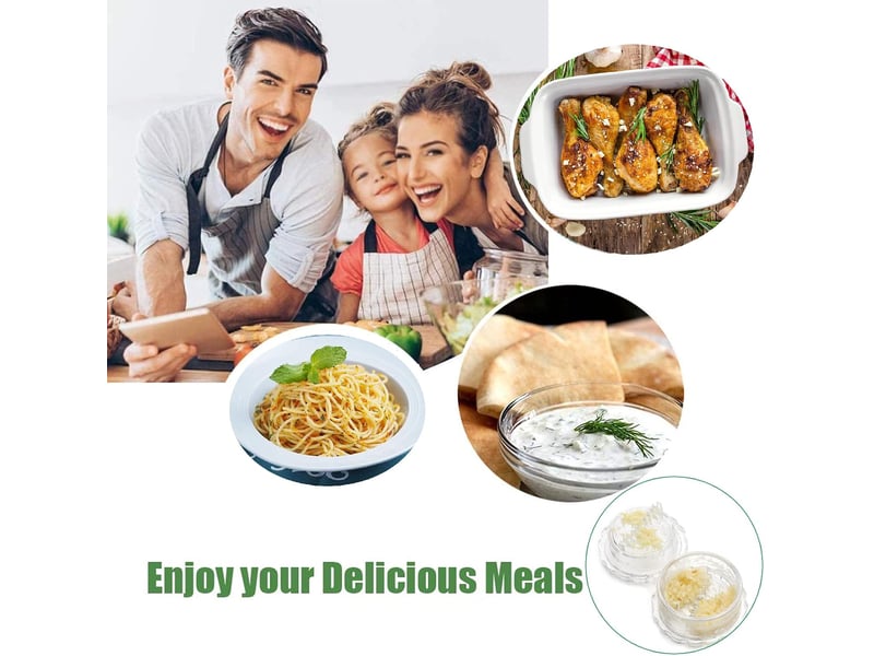  Presse-ail plastique rouleau éplucheur d'ail ail peeler crusher cuisine gingembre ail crusher multifonctions appareil d'ail cadeaux pour parents, ami  - Conforama C
