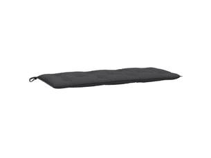 Coussin de banc de jardin, coussin d'assise anthracite mélangé 120x50x7 cm tissu cf52645