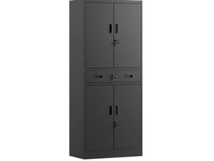 Armoire     <strong>VIVRYN</strong> <strong></strong> coloris noir largeur 40 cm
