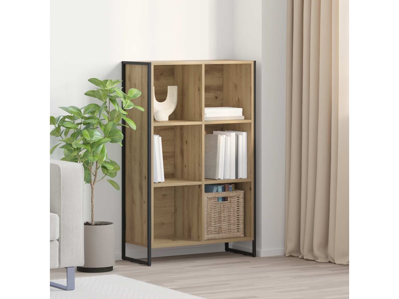  Bibliothèque, armoire à livres 99,5 x 30 x 108,5 cm bois d'ingénierie  - Conforama B