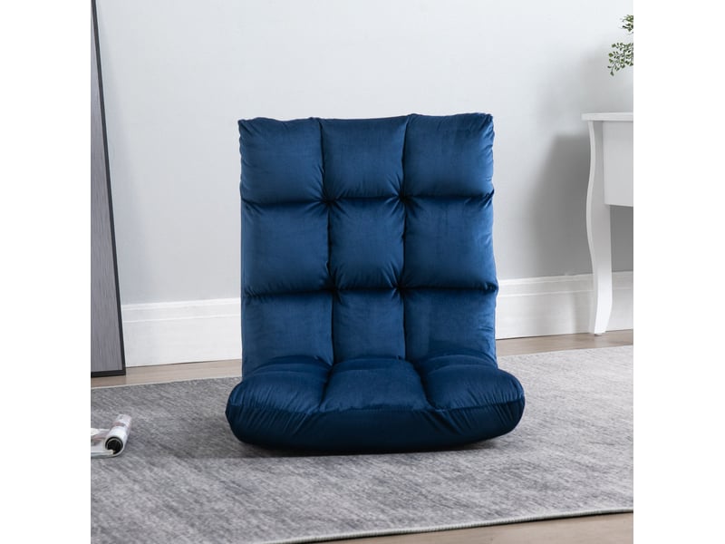  Fauteuil de sol pliable 3 en 1, dossier réglable 13 positions evryae  - Conforama C