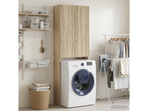 Armoire de toilette arnhem chêne sonoma 66x25.5x190 cm