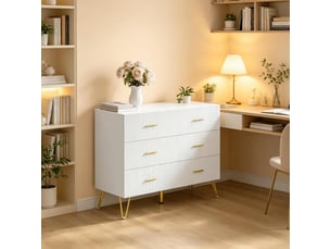 Chiffonnier     <strong>PANGIVO</strong> <strong></strong> coloris bicolore largeur 40 cm hauteur 75 cm