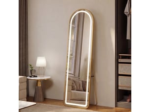 Miroir à poser coloris jaune <strong></strong> <strong></strong> - 150 cm x 40 cm