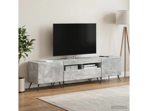 Meuble tv coloris gris 49 cm <strong></strong>  <strong></strong>