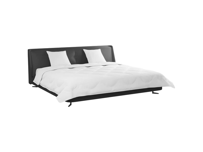  Duvet d'hiver avec oreiller 3 pièces - couette blanc microfibre  - Conforama C