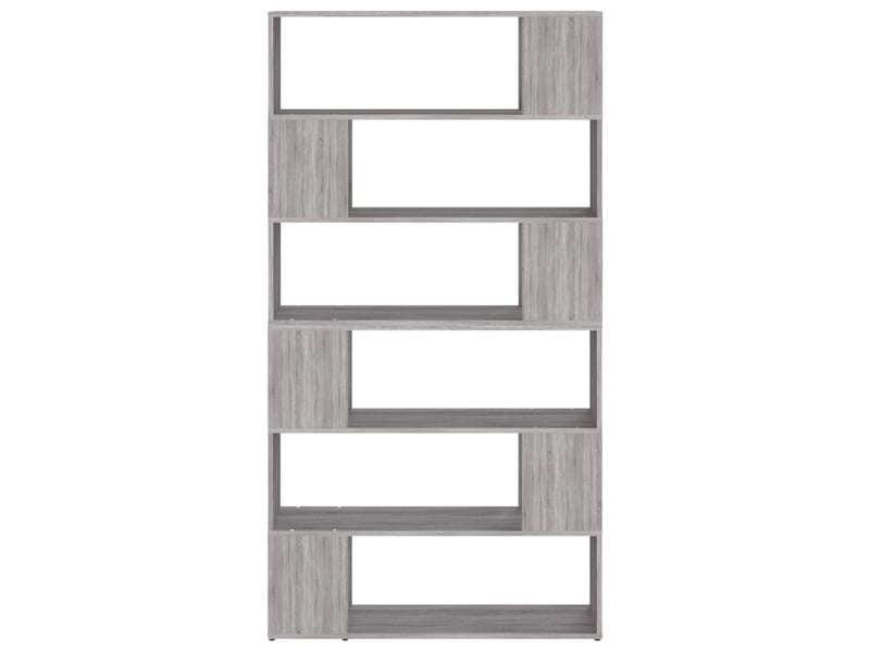  Bibliothèque, séparateur de pièce sonoma gris 100x24x188 cm  - Conforama E