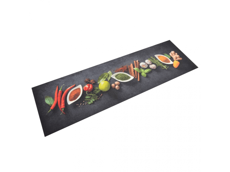  Tapis de cuisine lavable en velours motif épices 45x150 cm - comfortxl PB562089JJZJ - Conforama B