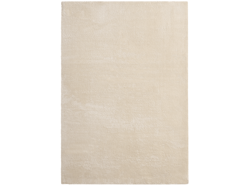 Tapis uni antidérapant lavable beige, 200 x 280 cm - relax