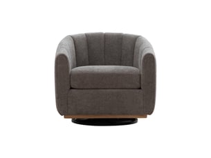 Fauteuil pivotant 360°, en forme de citrouille