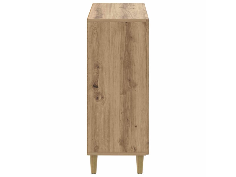  Meuble à chaussures, armoire à chaussures delft 59,5x39,5x90 cm chêne artisanal  - Conforama E