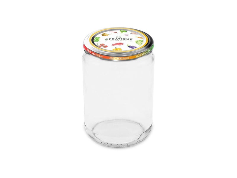  Bocaux en verre stérilisables 500 ml twist-off pack de 6 ø82 mm AABYG82621 - Conforama A