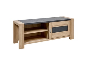 Meuble tv coloris marron 151 cm <strong>ALTOBUY</strong>  <strong>OLYMPE</strong>