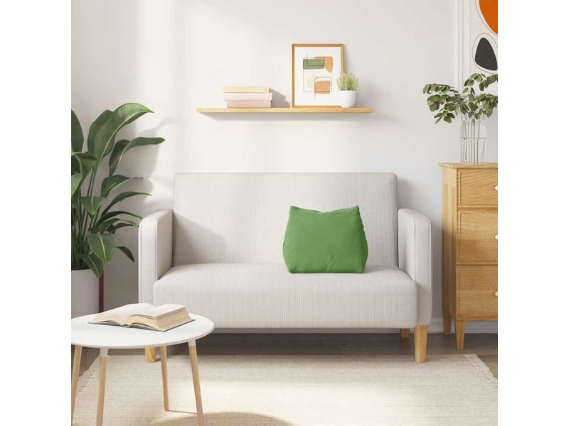 Coussin de dos, coussin de dossier vert clair 45 x 20 x 35 cm cf55056 - Conforama D