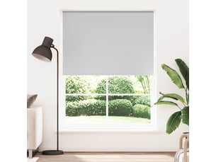 Store enrouleur occultant, store à rouleau 144,4 x 230 cm, largeur du tissu 140 cm, gris cf45437
