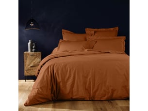 Housse de couette lina 240x220cm caramel